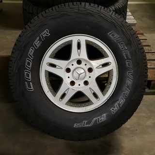 4x Band met velg, Mercedes-Benz