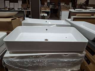 10x Waskom Sanindusa, Sanlife, wit