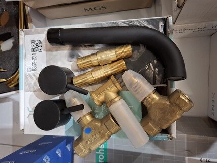 Wastafelkraan Xenz, Duero, mat zwart