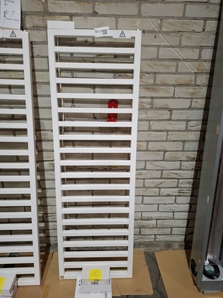 Elektrische designradiator Zehnder, Quaro, mat wit
