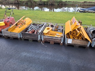 4x Pallet halffabricaat modulair bemester