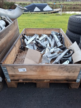 6x Pallet halffabricaat modulair bemester