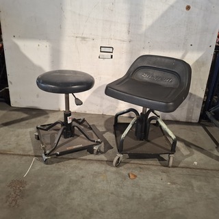 6x Monteurskruk en 1x monteursbed, Snap On