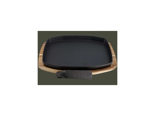 The Bastard Sizzling Plate & Holder Skillet