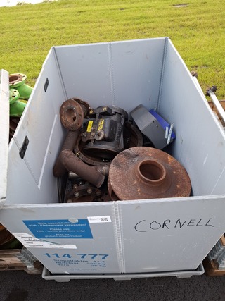 Kunststof accubak met inhoud