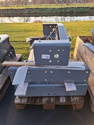 Pallet met halffabricaat bemester