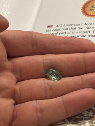 Paraiba-Turmalin – 3.66 Karat seltener natürlicher Paraiba-Turmalin (z