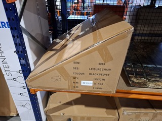 Black velvet round gold legs, 2025