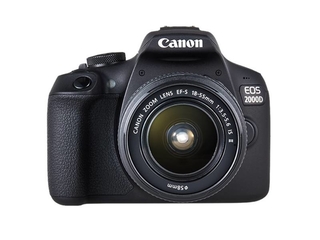 Canon EOS 2000D  Spiegelreflexcamera kit+18 55mm f/3.5 5.6