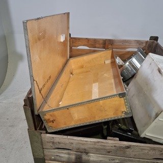 Diverse onderdelen en 1x transportkist