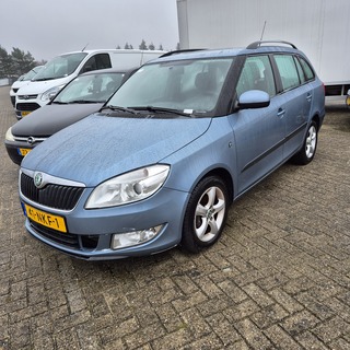 Personenauto Skoda, Fabia 1.2 TDI Greenline, blauw, bouwjaar 2010