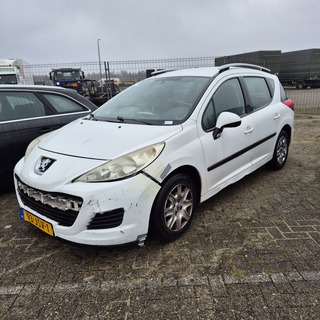 Personenauto Peugeot, 207, wit