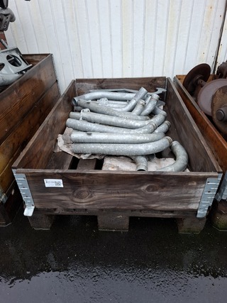 5x Pallet bemesteronderdelen o.a. uitlopen