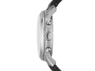 Fossil Grant Chronograaf  Horloge Zwart Leren