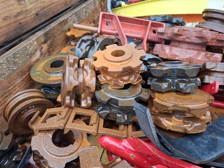 Pallet diverse nestwielen