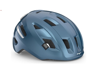 MET E Mob Fietshelm L 58 -61cm Navy