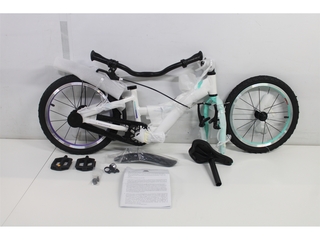 Volare Glamour Kinderfiets Meisjes 16 inch Parelmoer Mint Groen