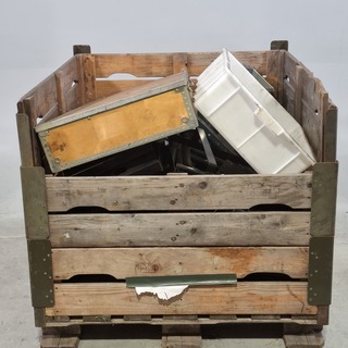 Diverse onderdelen en 1x transportkist