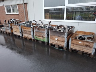 6x Pallet diverse bemester elementen