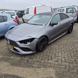 Personenauto Mercedes-Benz, CLA-Klasse 180D, grijs, bouwjaar 2019