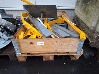 5x pallet diverse ijzerwerk