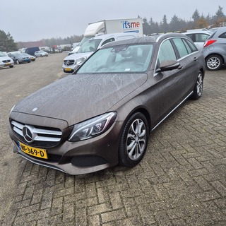 Personenauto Mercedes-Benz, C-Klassse 350e, beige, bouwjaar 2015