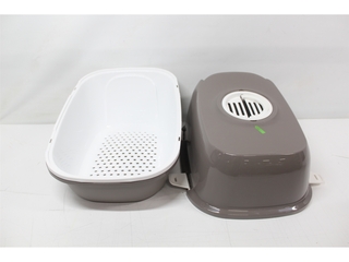 Savic Reina Sift Kattenbak Grijs Wit Xl