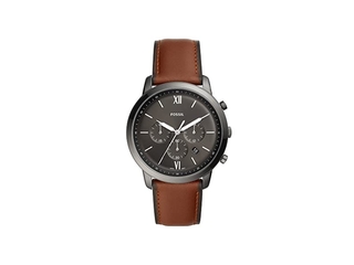 Fossil Neutra Horloge kwarts chronograaf leren band
