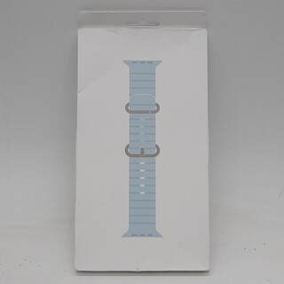 Smartwatch horlogeband, Apple, 49 Ice Blue Natural Titanium Ocean