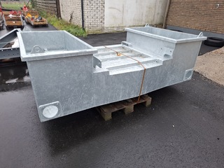 Watertank t.b.v. hefgedragen pompunit