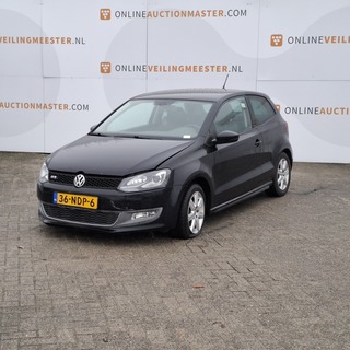 Personenauto Volkswagen, Polo 1.2 TSI Highline, zwart, bouwjaar 2010