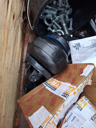 Diverse wagen montagedelen