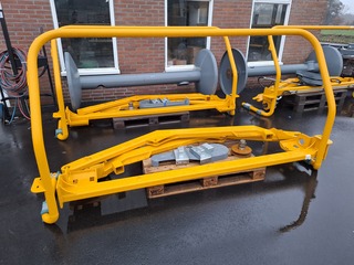 Mestslanghaspel in onderdelen