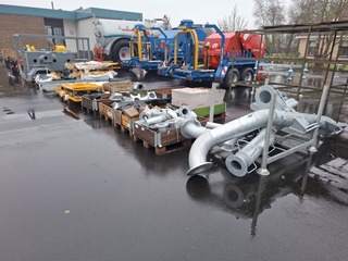 Pompunit in onderdelen, Tjalma