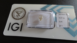 Natural diamond | 0.47ct ( IGI Gecertificeerd )