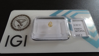 Natural diamond | 0.30ct ( IGI Gecertificeerd )