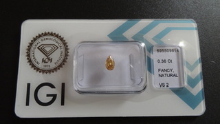 Natural diamond | 0.36ct ( IGI Gecertificeerd )
