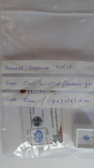 Edelsteen | Natural Sapphire 1.16ct