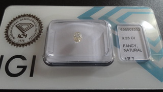 Natural Diamond | 0.28ct ( IGI Gecertificeerd )