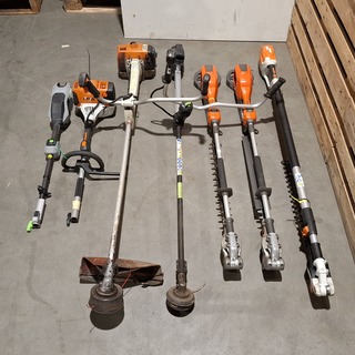 Divers tuingereedschap, O.a. Stihl, EGO En Husqvarna