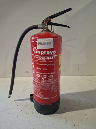 Brandblusser, Inprevo, 6 kg poeder ABC