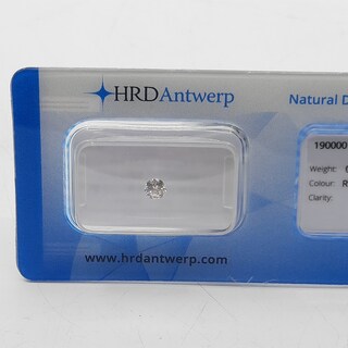 Briljant geslepen diamant, 0,20 karaats (SI2)