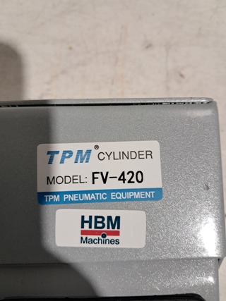 Universeel lucht-/voetplaat HBM, FV-420