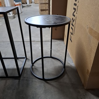 2x Bijzettafel, Furniqs