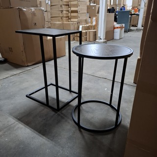 2x Bijzettafel, Furniqs