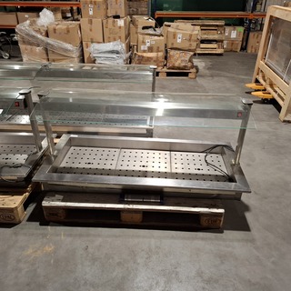 Opzet koelvitrine , RVS / Glas, 2020