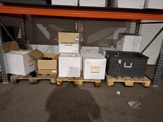 Partij aluminium rail montage en toebehoren