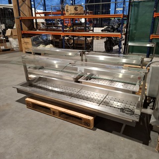 Opzet koelvitrine , RVS / Glas, 2020