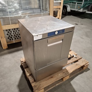 ( Locatie Heerenveen ) Glazenwasmachine, Hobart, GX-11A, RVS, 2014