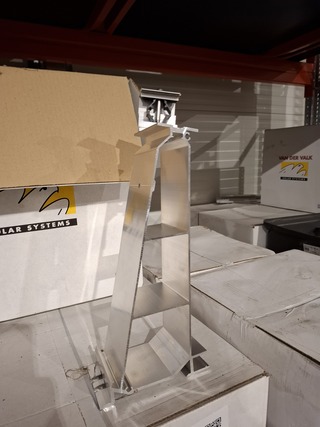 Partij aluminium rail montage en toebehoren